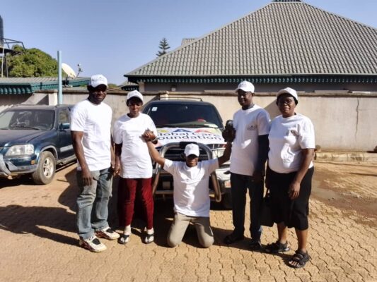 👆This is Angwar ROMI a remote area in Kaduna, Northern Nigeria. TODAY, RICE FOR NIGERIA project was carried out by AAA GLOBAL CARE FOUNDATION volunteers